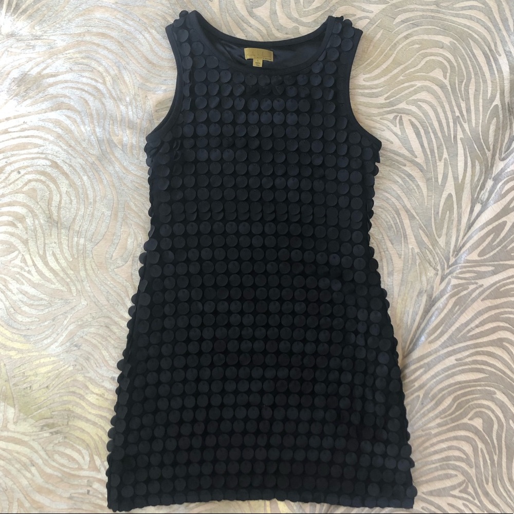 Nicole Miller textured mini dress